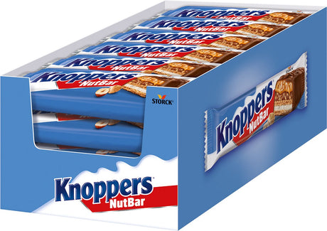 Pojedynczy batonik orzechowy Knoppers (24x 40gr)