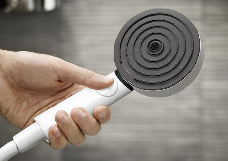 Hansgrohe pulsifyselect s główka prysznicowa 105 3jet aktywacja ecosmart biały matowy