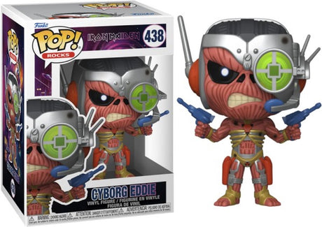 Funko Iron Maiden Cyborg Eddie rządzi! (gdzieś w czasie) winylowa figurka 438 unisex pop! - wielokolorowy - standard