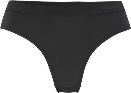 Craft aktywne stringi w damskiej bieliźnie sportowej - czarne