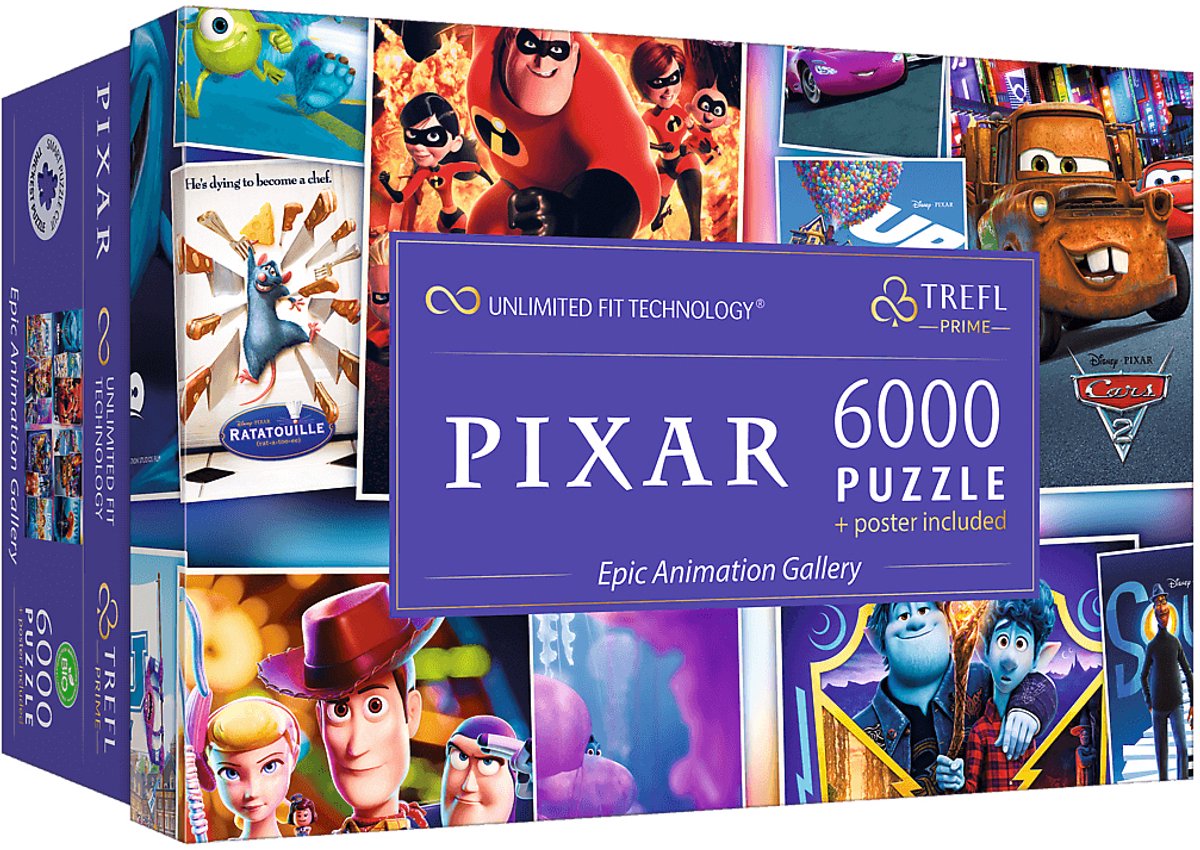 Trefl – tre-81038 – układanka – 6000 elementów – Disney Pixar