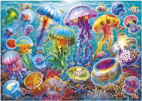 Educa puzzle meduza - 1000 elementów, puzzle dla dorosłych.