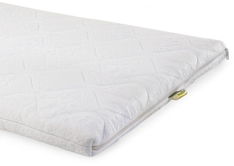 Materac dziecięcy Childhome Heavenly Safe – 90x50x7 cm – antyalergiczny – pokrowiec nadający się do prania – oddychający, sprężysty