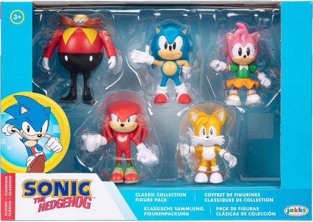 Jakks Sonic - Zestaw figurek Sonic 6 cm