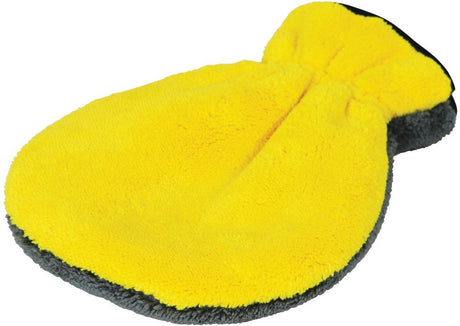 Rękawica do mycia Valma Supershine - rękawica do mycia z mikrofibry - odpowiednia do samochodu, motocykla i przyczepy kempingowej - czyszczenie bez zarysowań - 19x28cm