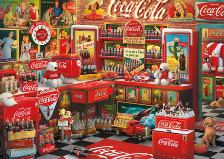 Puzzle Schmidt coca cola nostalgia 1000 elementów klasyczne.