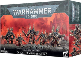 Games workshop warhammer 40,000 - chaos space marine: chaos termintor squad -