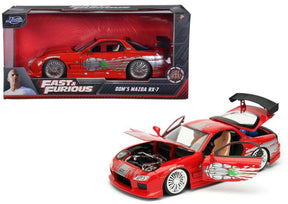 Zabawki Jada - szybcy wściekli 1993 mazda rx-7 1:24 - 9398338314r00