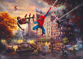Puzzle Schmidt Marvel Spider-Man 1000 elementów - ostateczny sojusz.