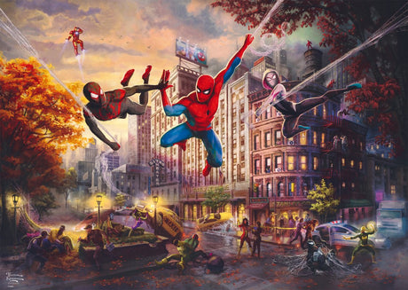 Puzzle Schmidt Marvel Spider-Man 1000 elementów - ostateczny sojusz.