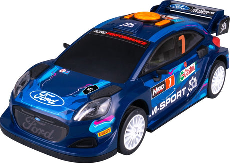 Nikko m-sport boost mode Ford Puma Rally samochodzik 25 cm - świetlny dźwięk - efekt dryfu - od 3 lat