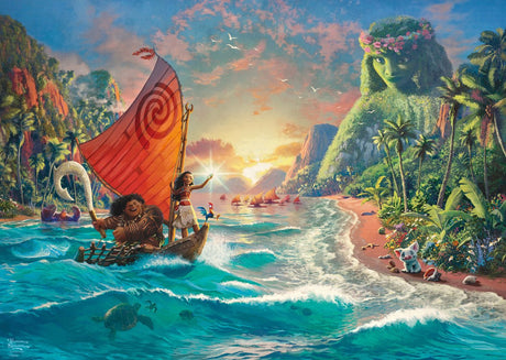 Puzzle Schmidt Disney Vaiana Moana 1000 elementów, zabawki filmowe.