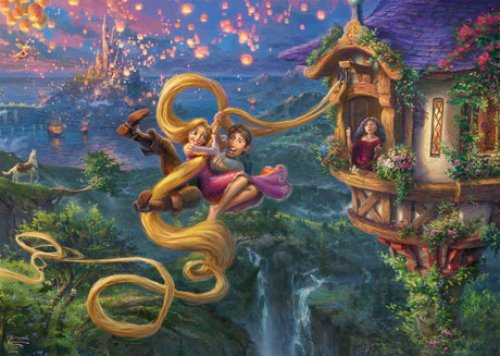 Schmidt Disney puzzle roszpunka zaplątana - układanka rysunkowa 1000 elementów - od 12 lat