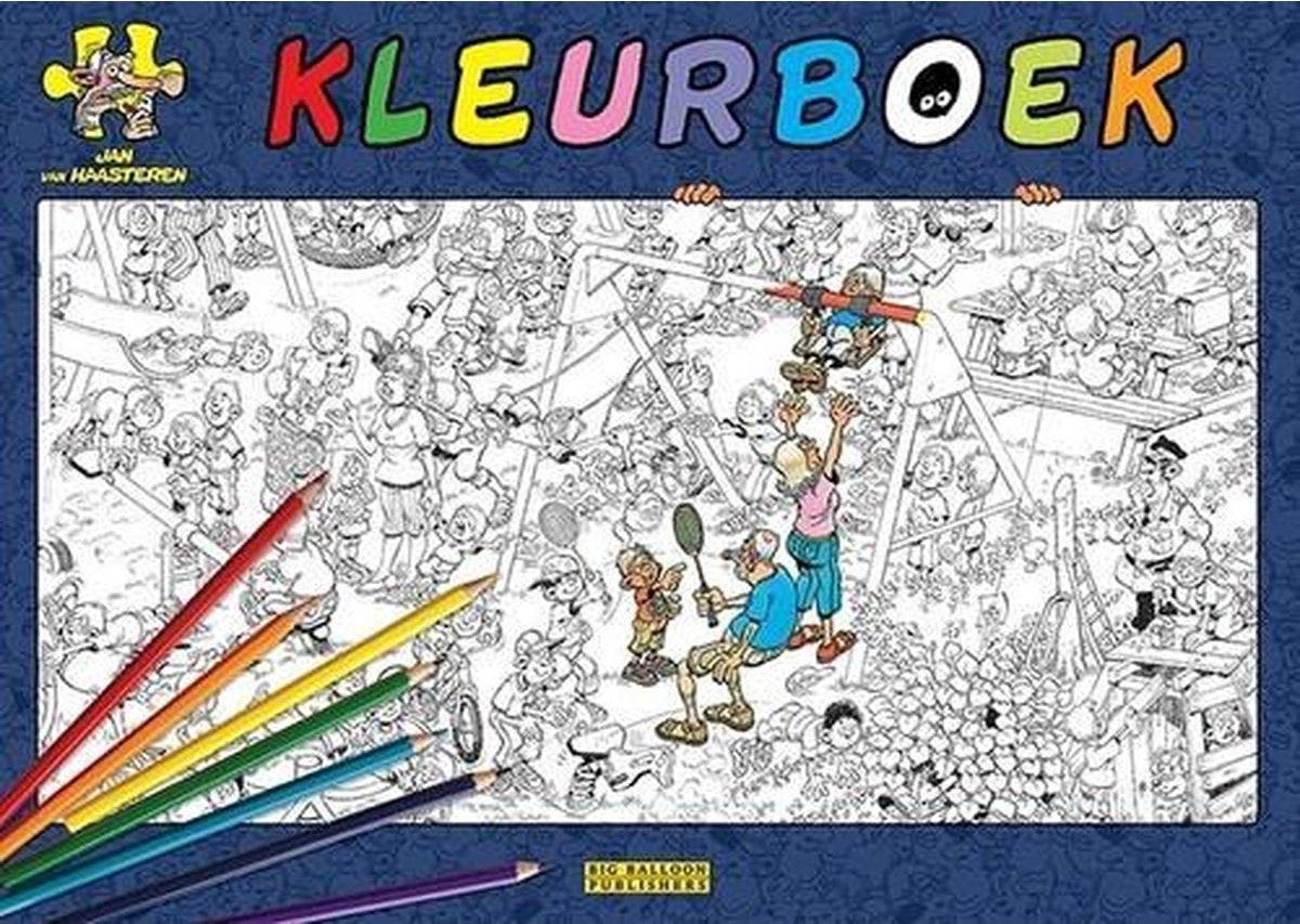 Malowanka Kalenderwinkel.nl Jan van Haasteren