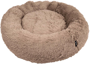 District 70 fuzz donut hondenmand - mocca - extra large ø 100 cm