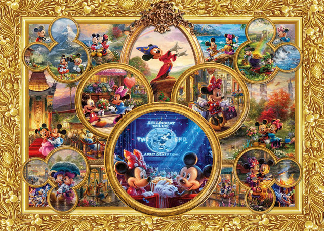 Puzzle Schmidt Myszka Miki 2000 elementów Kolaż Disneya.