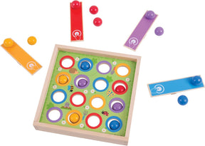 Bigjigs Toys Strzał w doniczce (celuj, strzelaj i zdobywaj punkty)