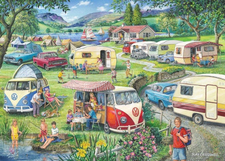 Dom puzzli Puzzle Wesołych Świąt 1000 elementów rustykalnego krajobrazu.
