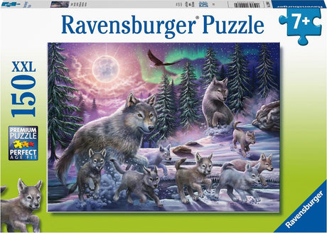 Puzzle Ravensburger Wilki Północy - układanka - 150 elementów