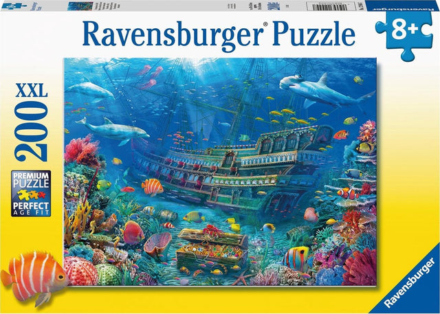 Puzzle Ravensburger zatopiony statek - układanka - 200 elementów