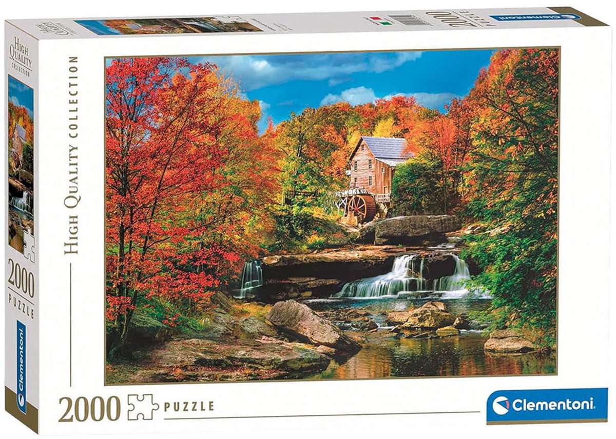 Puzzle Clementoni Glade Creek młyn przemiał - 2000 elementów.