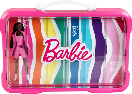 Pudełko z kolekcją Barbie Klein Toys - 58x9,4x43 cm - lalki Barbie nie są wliczone w cenę - wielokolorowe
