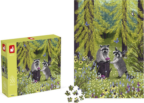 Puzzle Janod kidult - szopy - 500 elementów - odpowiednie od 8 lat