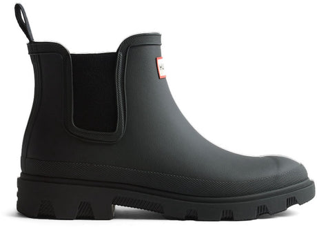 Hunter unisex downpour chelsea insulated boot unisex regenlaarzen - zwart 39