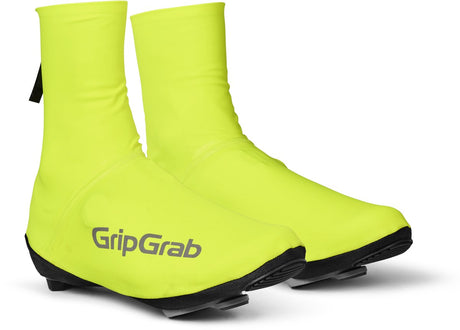 Gripgrab - wodoodporne ochraniacze na buty pacr, wodoodporne, wyścigowe, przeciwdeszczowe ochraniacze na buty rowerowe, unisex, żółte odblaskowe