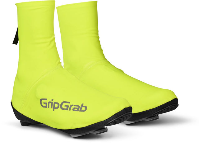 Gripgrab - wodoodporne ochraniacze na buty pacr, wodoodporne, wyścigowe, przeciwdeszczowe ochraniacze na buty rowerowe, unisex, żółte odblaskowe