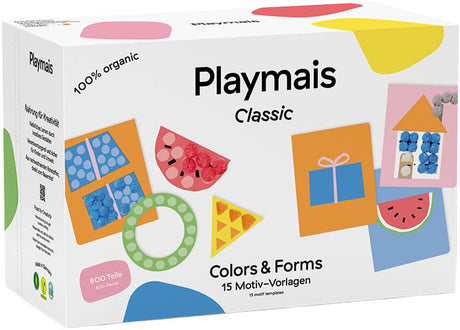Klasyczne formy kolorystyczne Playmais - 800 sztuk