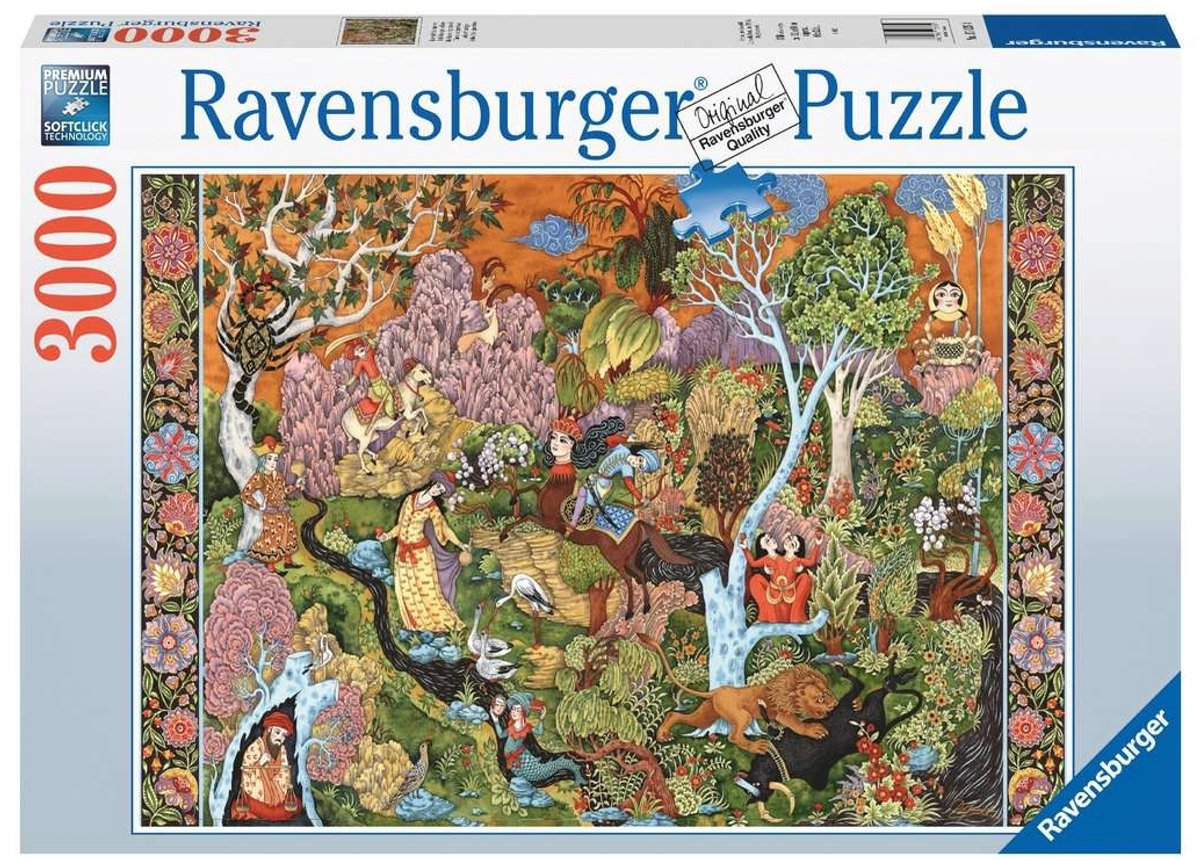 Puzzle Ravensburger wieczny ogród słońca - układanka - 3000 elementów