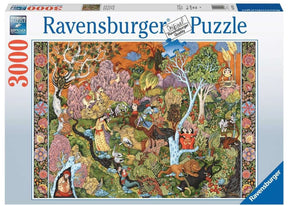 Puzzle Ravensburger wieczny ogród słońca - układanka - 3000 elementów