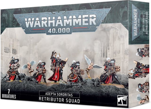 Games workshop warhammer 40.000 adepta sororitas retributor squad