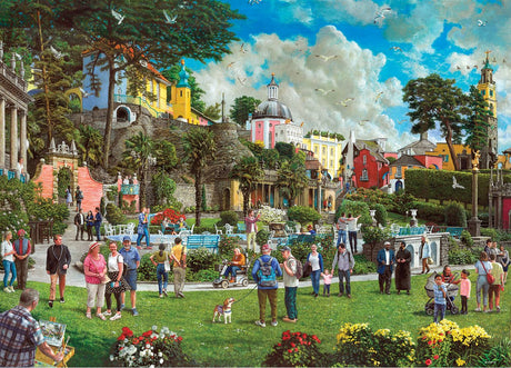 Gibsons - portmeiron (autor: bryan evans) - 1000 elementów 68×49cm (szer.×wys.) - układanka dla dorosłych