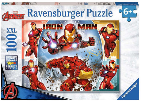 Puzzle Ravensburger Marvel Iron Man - układanka - 100 sztuk xl
