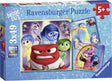Ravensburger - na lewą stronę; emocjonalna przygoda - układanka - 3 x 49 elementów