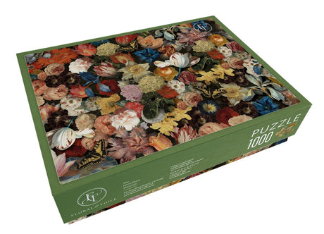 Puzzel (1000 stukjes): floral toile, the fitzwillam museum