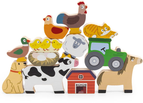 Puzzle Viga Toys® w stosach zwierząt hodowlanych