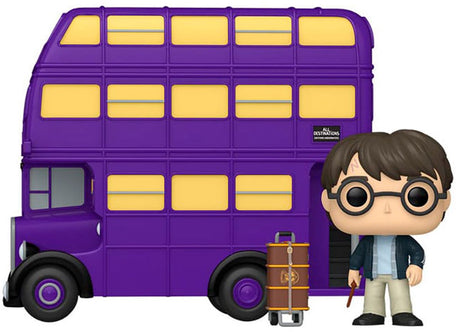 Funko harry potter harry potter z autobusem rycerskim (pop! ride super deluxe) winylowa figurka 139 unisex pop! - neutralny - standardowy