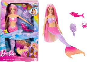 Barbie dotyk magii - lalka syrenka - lalka
