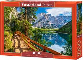 Puzzle Castorland Braies Lake Italy, 1000 elementów.