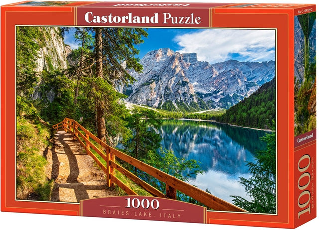 Puzzle Castorland Braies Lake Italy, 1000 elementów.