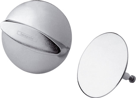 Zestaw wykończeniowy Hansgrohe flexaplus do kombinacji odpływu i przelewu wannowego, chrom