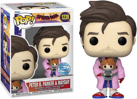 Funko-pop! cud: człowiek pająk - Peter ur. Ekskluzywny Parker Mayday