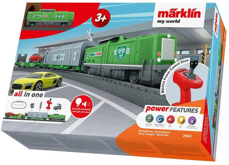 Zestaw startowy Märklin mój świat do transportu samochodowego dla dzieci od 3 lat