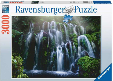 Puzzle Ravensburger Wodospad na Bali - układanka - 3000 elementów