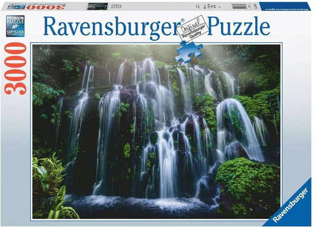 Puzzle Ravensburger Wodospad na Bali - układanka - 3000 elementów