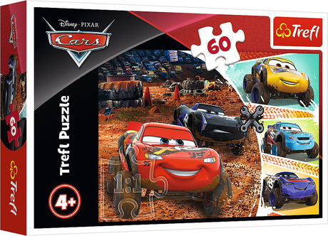 Puzzle samochody Trefl - 60 elementów