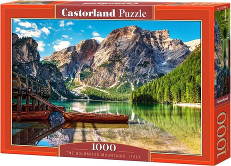 Castorland Dolomity, Włochy – puzzle – 1000 elementów – satynowe wykończenie – idealne dopasowanie – europejska jakość